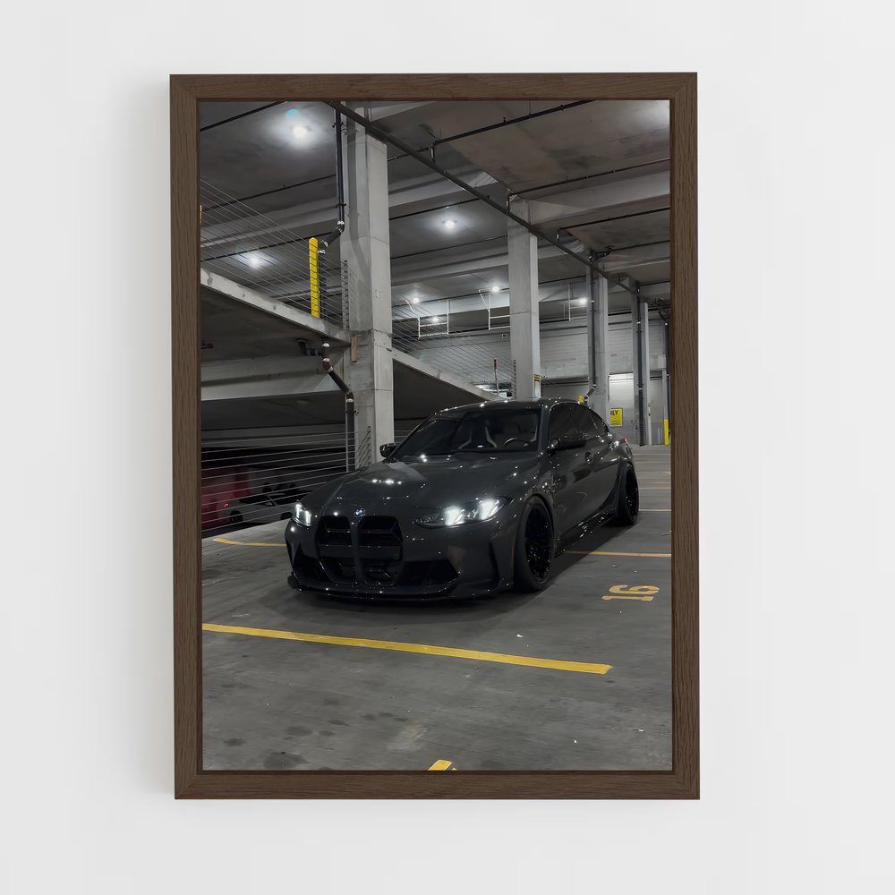 Poster Black Stallion – affiche BMW (vue 5)